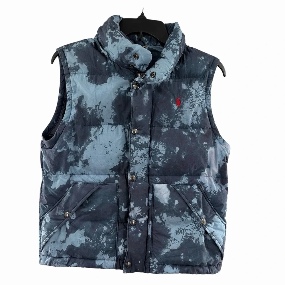 Polo Ralph Lauren Boulder Convertible Tie-Dye Down Jacket Boys‎ Size M (10-12)